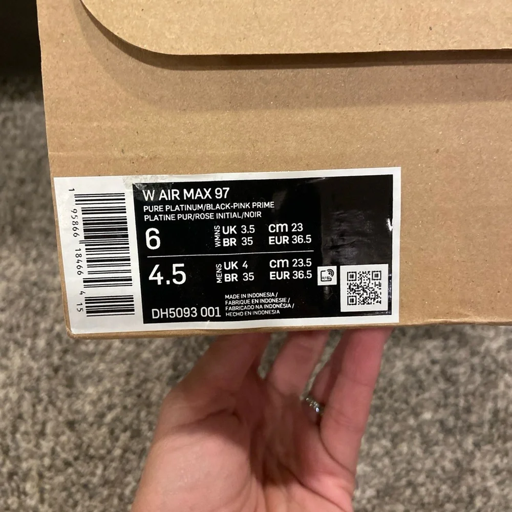 Nike Air Max 97 Womens Sz 6